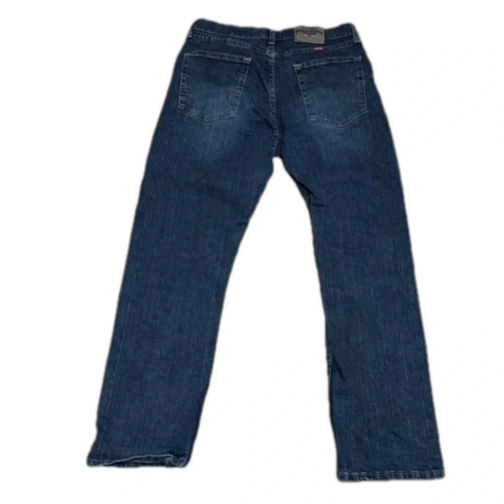 Wrangler Relaxed Fit Cotton Spandex Denim Blue Jeans Men Size 32 x 30